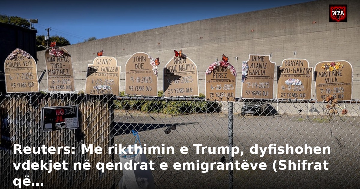 Reuters: Me rikthimin e Trump, dyfishohen vdekjet në qendrat e emigrantëve (Shifrat që…