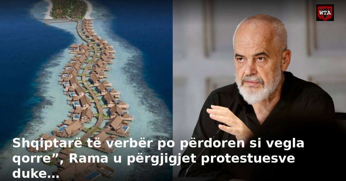 Shqiptarë të verbër po përdoren si vegla qorre”, Rama u përgjigjet protestuesve duke…