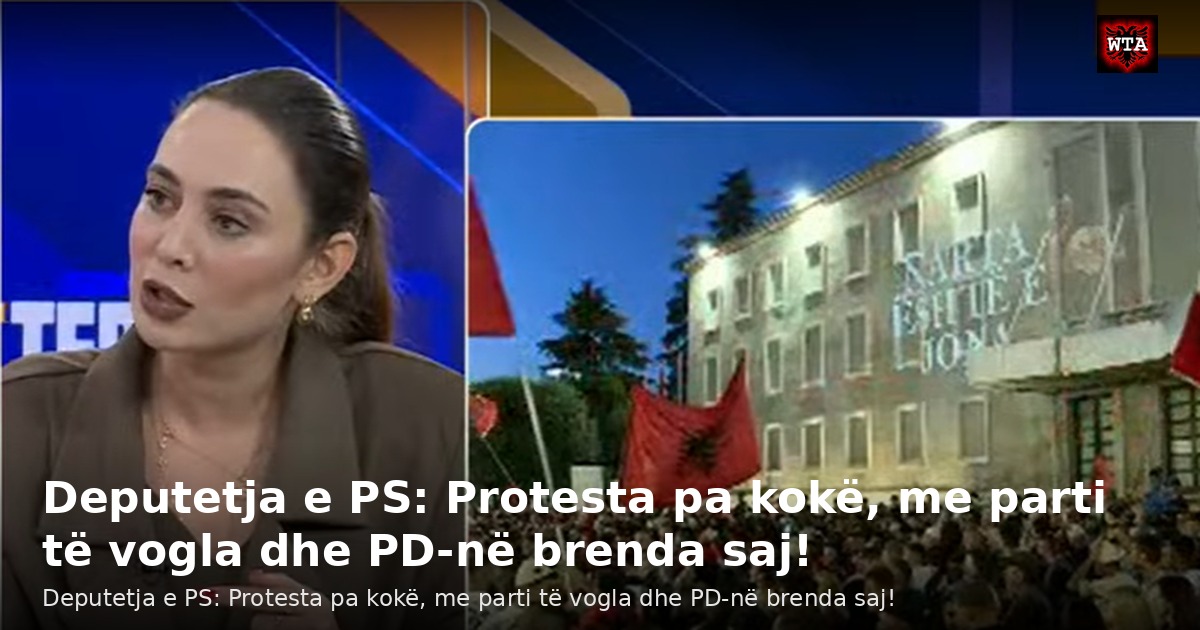 Deputetja e PS: Protesta pa kokë, me parti të vogla dhe PD-në brenda saj!
