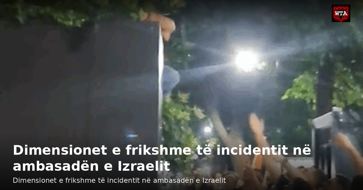 Dimensionet e frikshme të incidentit në ambasadën e Izraelit