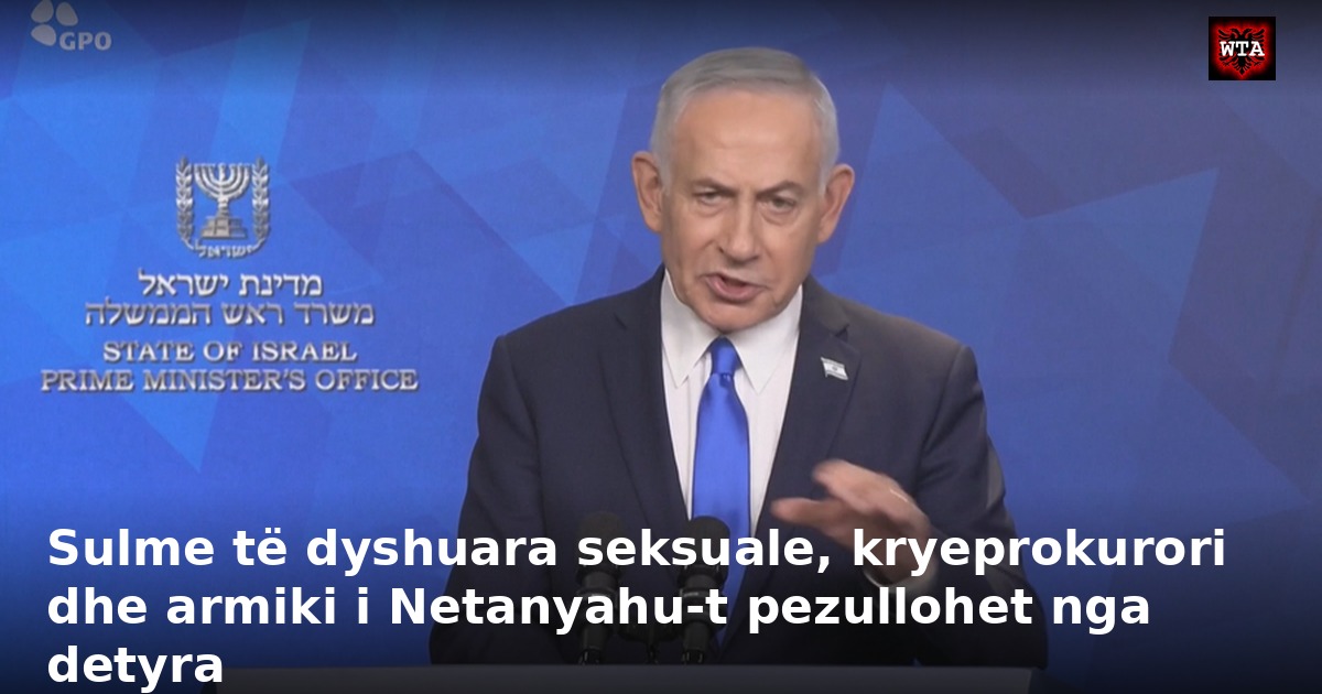 Sulme të dyshuara seksuale, kryeprokurori dhe armiki i Netanyahu-t pezullohet nga detyra