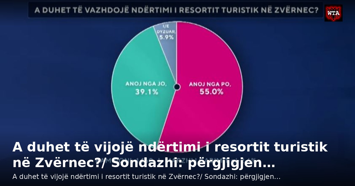 A duhet të vijojë ndërtimi i resortit turistik në Zvërnec?/ Sondazhi: përgjigjen…