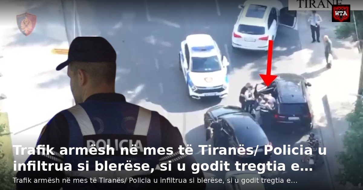 Trafik armësh në mes të Tiranës/ Policia u infiltrua si blerëse, si u godit tregtia e…