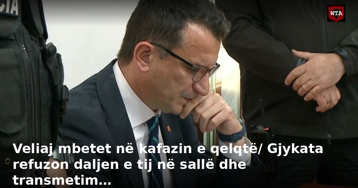 Veliaj mbetet në kafazin e qelqtë/ Gjykata refuzon daljen e tij në sallë dhe transmetim…