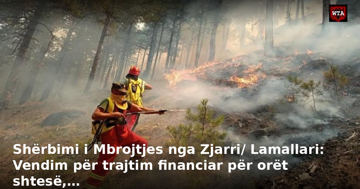 Shërbimi i Mbrojtjes nga Zjarri/ Lamallari: Vendim për trajtim financiar për orët shtesë,…