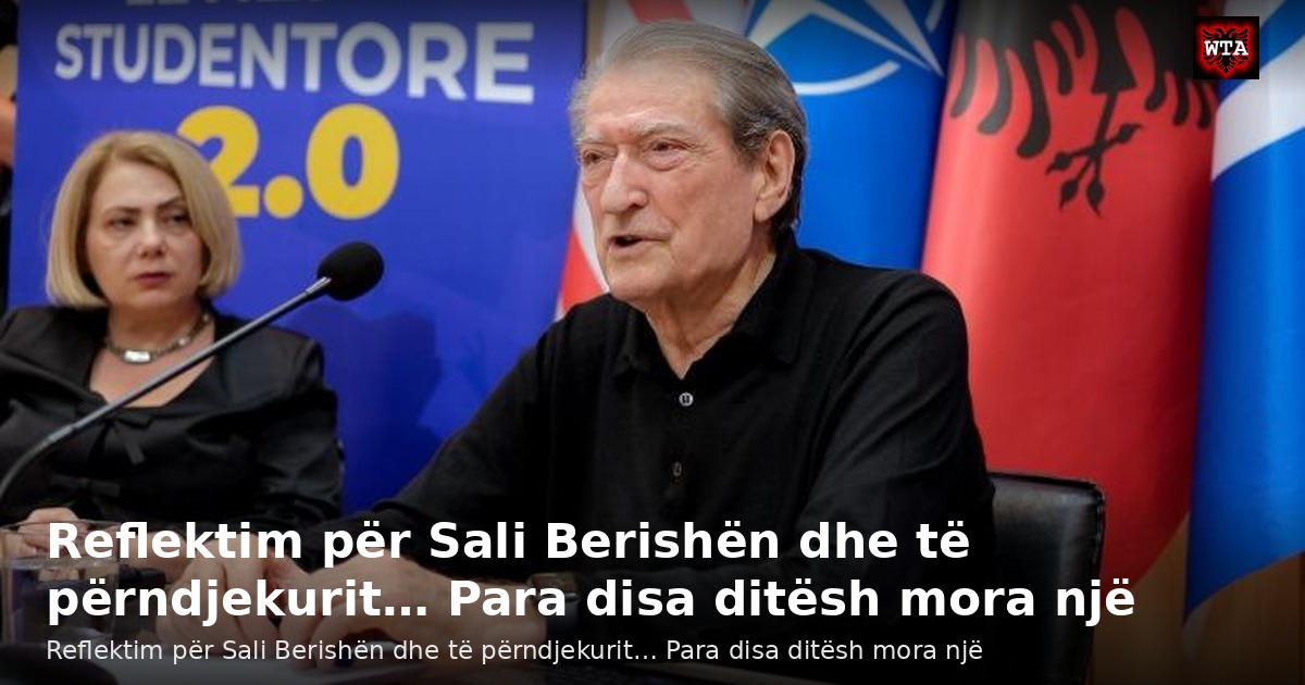 Reflektim për Sali Berishën dhe të përndjekurit… Para disa ditësh mora një