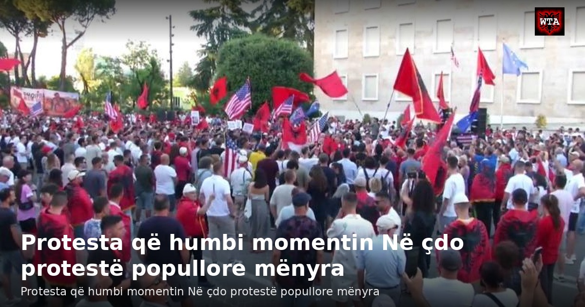 Protesta që humbi momentin Në çdo protestë popullore mënyra