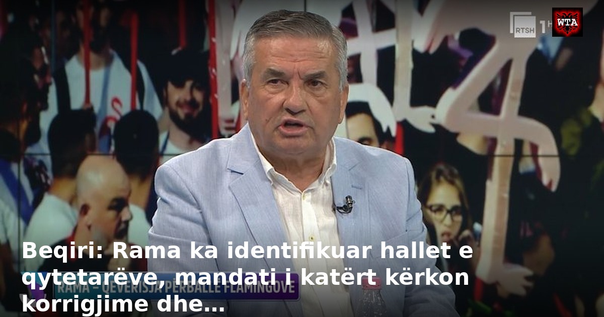 Beqiri: Rama ka identifikuar hallet e qytetarëve, mandati i katërt kërkon korrigjime dhe…