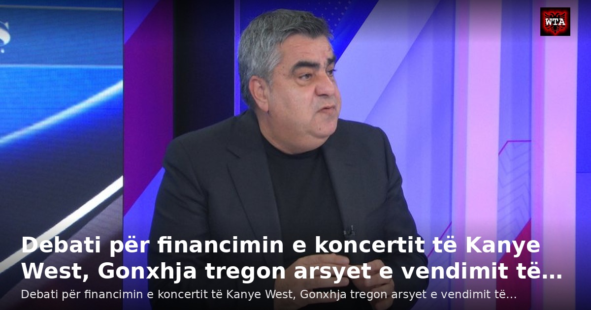 Debati për financimin e koncertit të Kanye West, Gonxhja tregon arsyet e vendimit të…