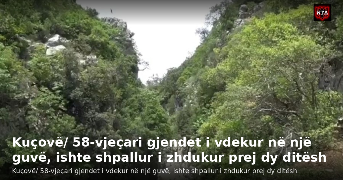 Kuçovë/ 58-vjeçari gjendet i vdekur në një guvë, ishte shpallur i zhdukur prej dy ditësh