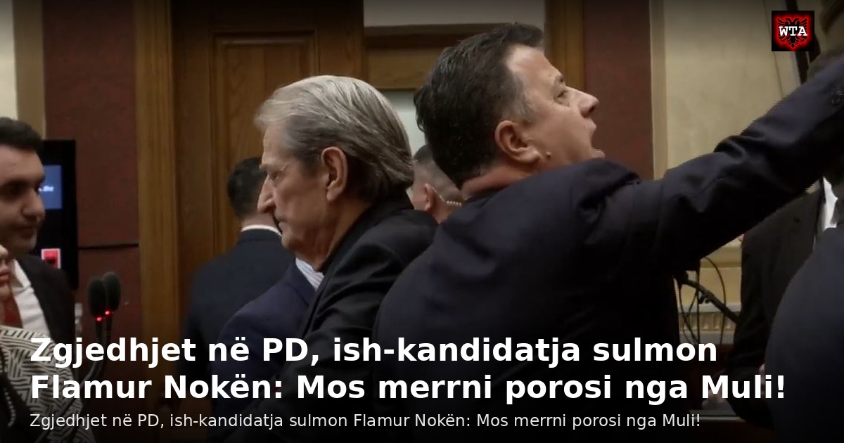 Zgjedhjet në PD, ish-kandidatja sulmon Flamur Nokën: Mos merrni porosi nga Muli!