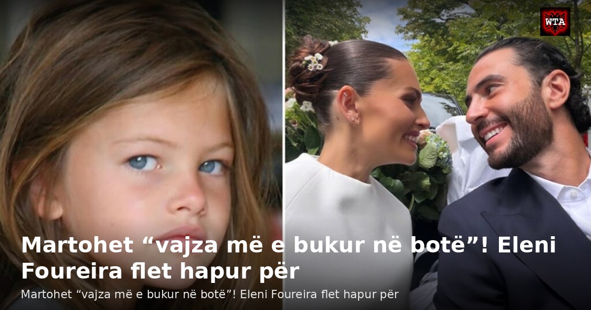 Martohet “vajza më e bukur në botë”! Eleni Foureira flet hapur për