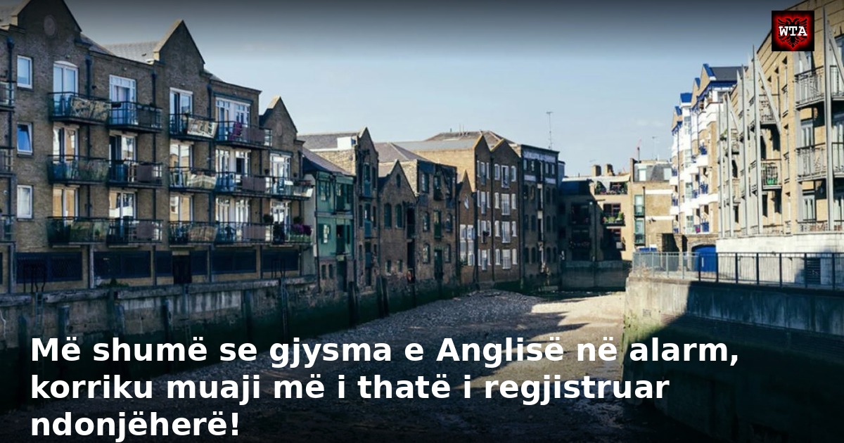 Më shumë se gjysma e Anglisë në alarm, korriku muaji më i thatë i regjistruar ndonjëherë!