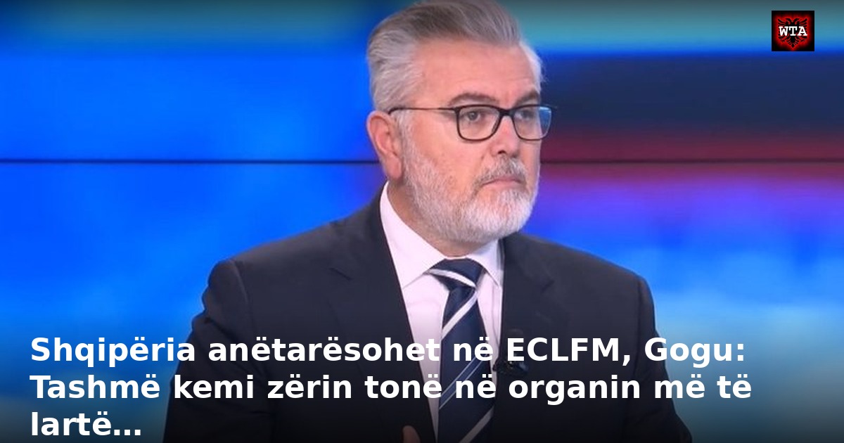 Shqipëria anëtarësohet në ECLFM, Gogu: Tashmë kemi zërin tonë në organin më të lartë…