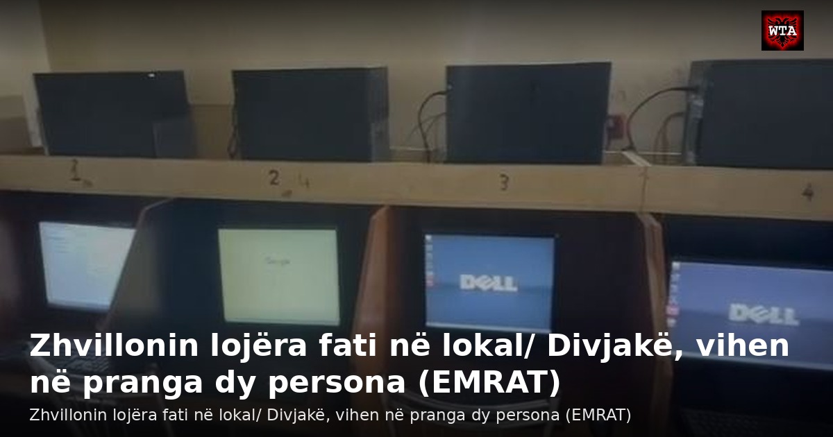 Zhvillonin lojëra fati në lokal/ Divjakë, vihen në pranga dy persona (EMRAT)