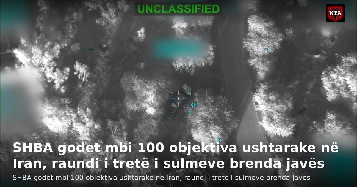 SHBA godet mbi 100 objektiva ushtarake në Iran, raundi i tretë i sulmeve brenda javës