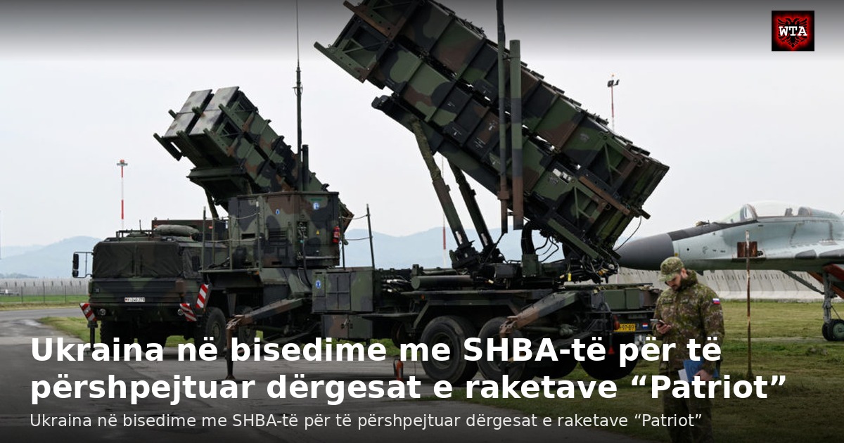 Ukraina në bisedime me SHBA-të për të përshpejtuar dërgesat e raketave “Patriot”