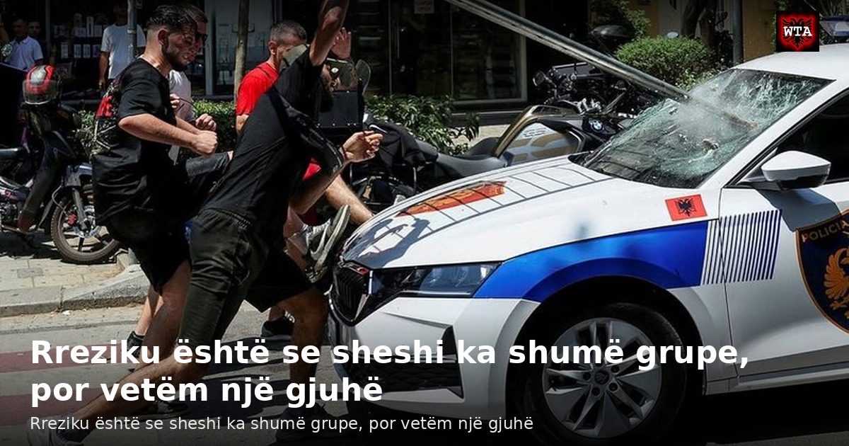 Rreziku është se sheshi ka shumë grupe, por vetëm një gjuhë