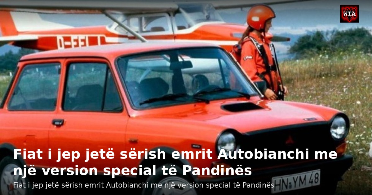 Fiat i jep jetë sërish emrit Autobianchi me një version special të Pandinës
