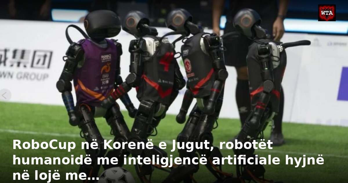 RoboCup në Korenë e Jugut, robotët humanoidë me inteligjencë artificiale hyjnë në lojë me…