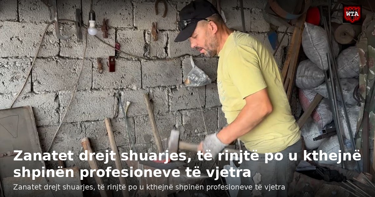 Zanatet drejt shuarjes, të rinjtë po u kthejnë shpinën profesioneve të vjetra
