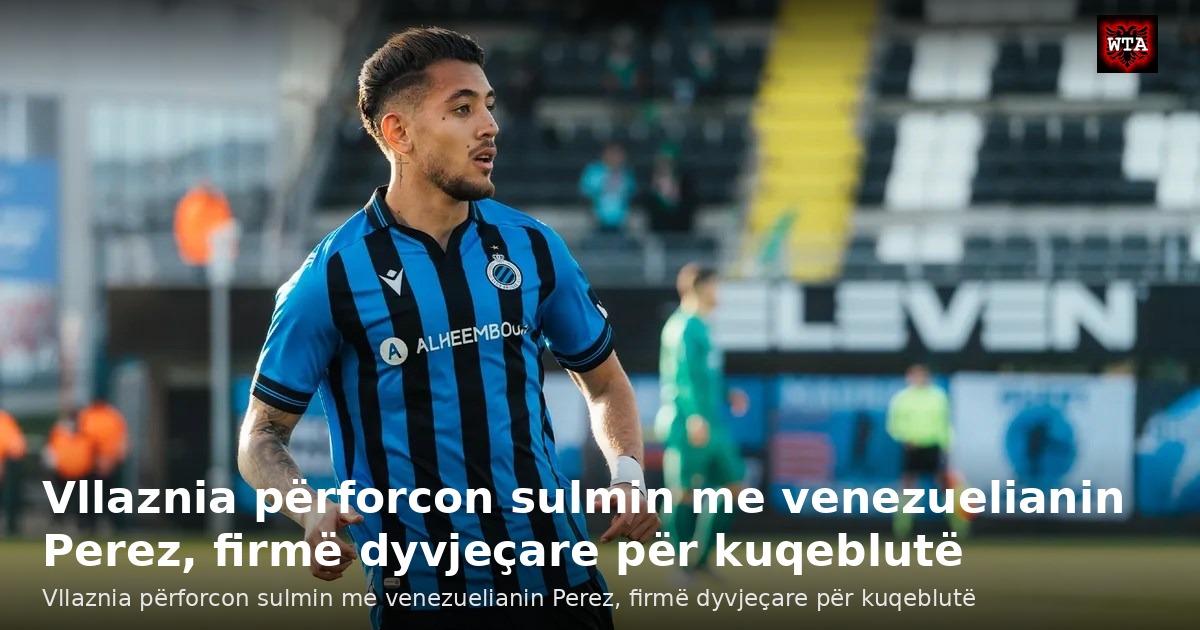 Vllaznia përforcon sulmin me venezuelianin Perez, firmë dyvjeçare për kuqeblutë