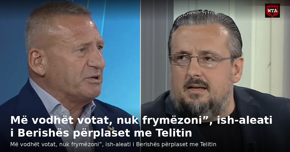 Më vodhët votat, nuk frymëzoni”, ish-aleati i Berishës përplaset me Telitin