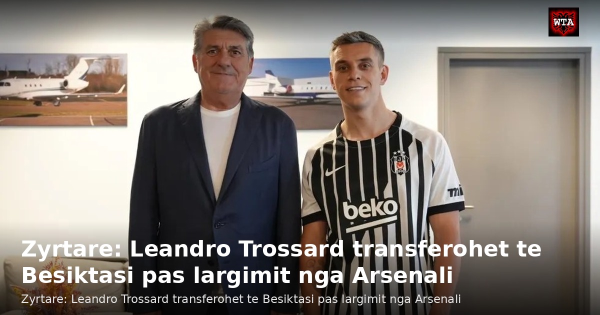 Zyrtare: Leandro Trossard transferohet te Besiktasi pas largimit nga Arsenali