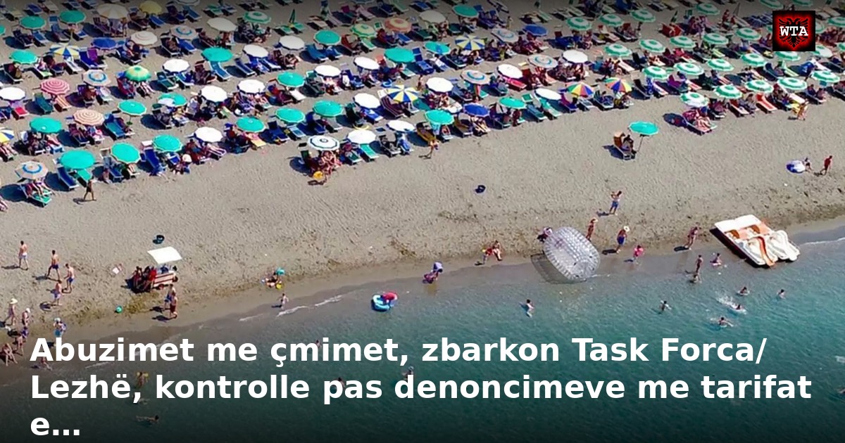 Abuzimet me çmimet, zbarkon Task Forca/ Lezhë, kontrolle pas denoncimeve me tarifat e…