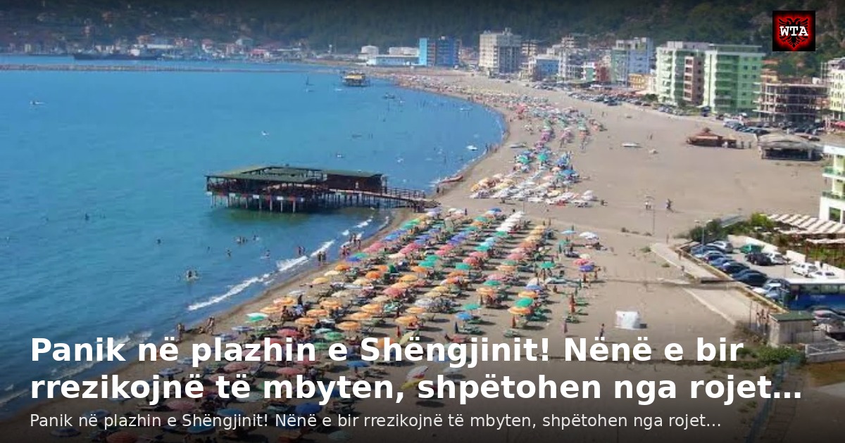 Panik në plazhin e Shëngjinit! Nënë e bir rrezikojnë të mbyten, shpëtohen nga rojet…