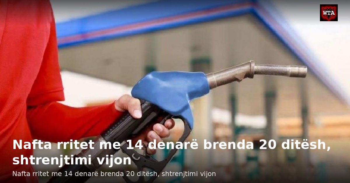 Nafta rritet me 14 denarë brenda 20 ditësh, shtrenjtimi vijon