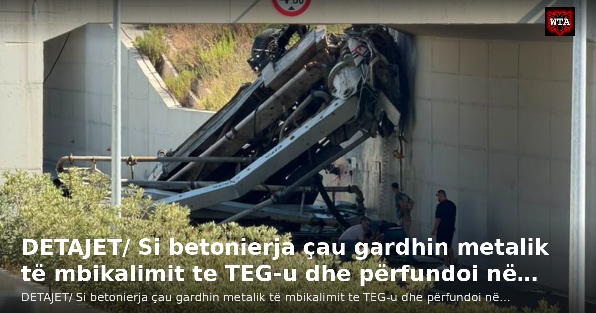 DETAJET/ Si betonierja çau gardhin metalik të mbikalimit te TEG-u dhe përfundoi në…