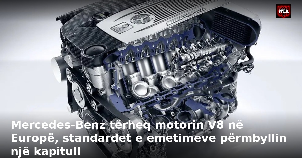 Mercedes-Benz tërheq motorin V8 në Europë, standardet e emetimeve përmbyllin një kapitull