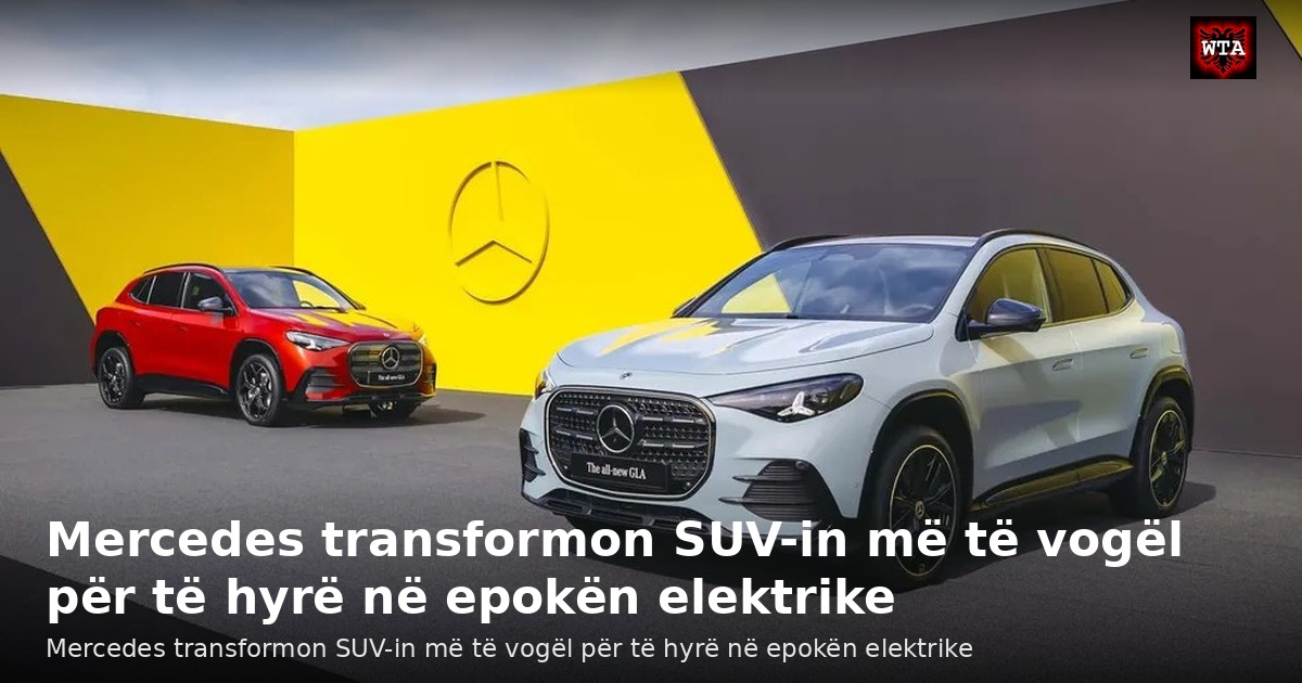 Mercedes transformon SUV-in më të vogël për të hyrë në epokën elektrike