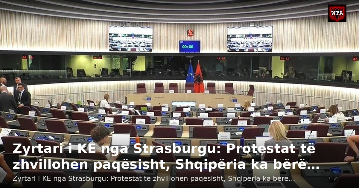 Zyrtari i KE nga Strasburgu: Protestat të zhvillohen paqësisht, Shqipëria ka bërë…