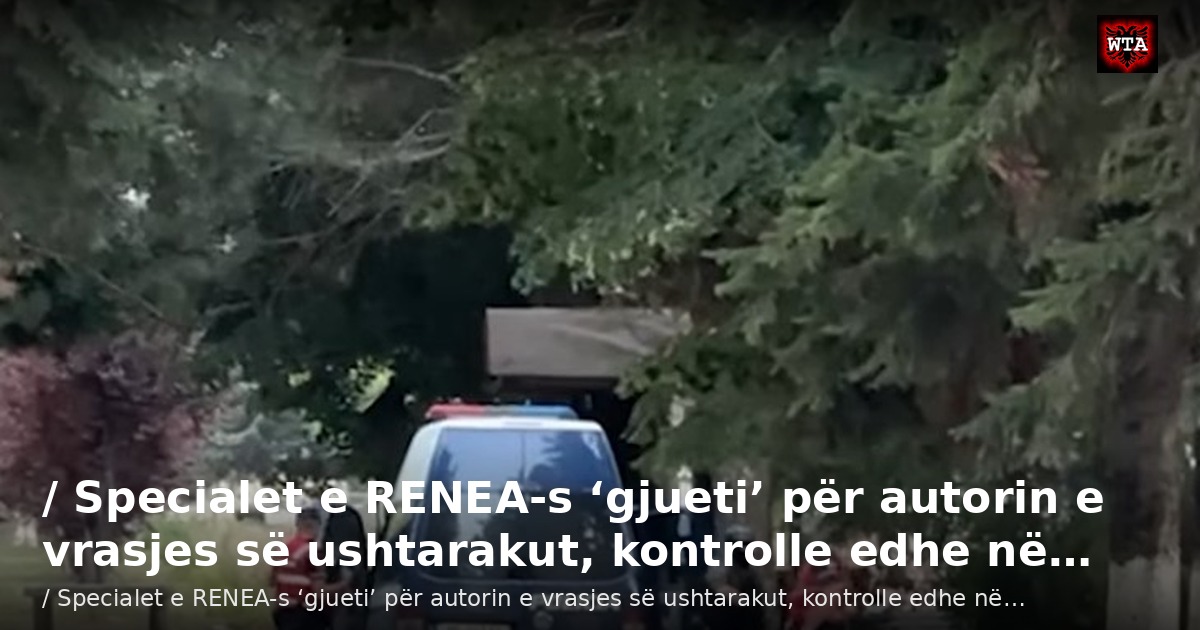/ Specialet e RENEA-s ‘gjueti’ për autorin e vrasjes së ushtarakut, kontrolle edhe në…