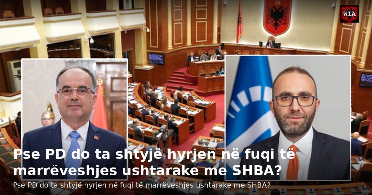 Pse PD do ta shtyjë hyrjen në fuqi të marrëveshjes ushtarake me SHBA?